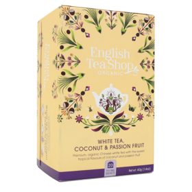   English Tea Shop Bio Fehér tea - Kókusz és Maracuja 20 filter