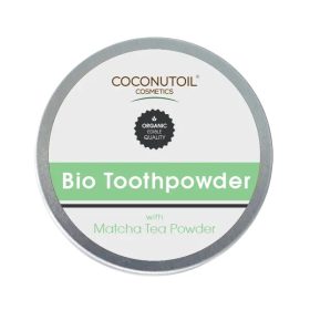 Coconutoil Cosmetics Bio Fogpor Matcha Teával