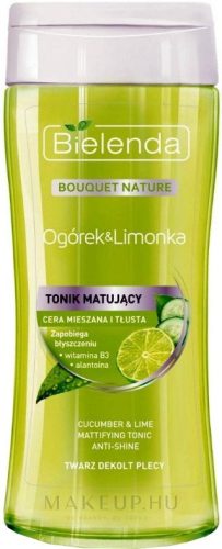 Bielenda Uborka és Lime mattító tonik 200ml
