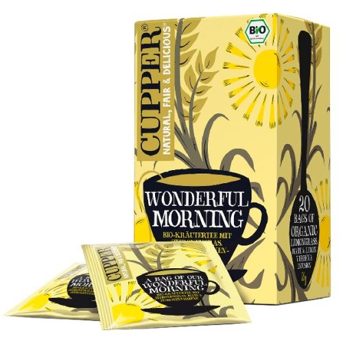 CUPPER Wounderful Morning bio tea 20 filter