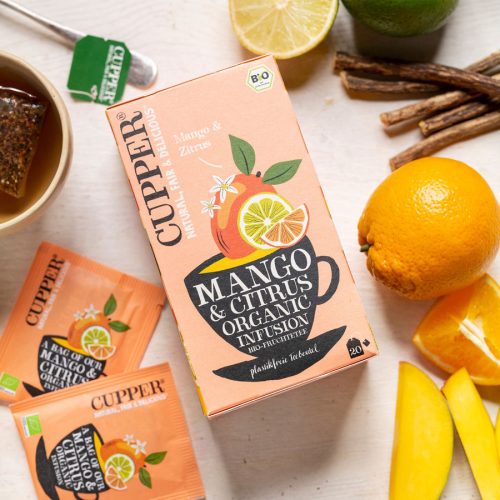 CUPPER Bio tea Mango and Citrus