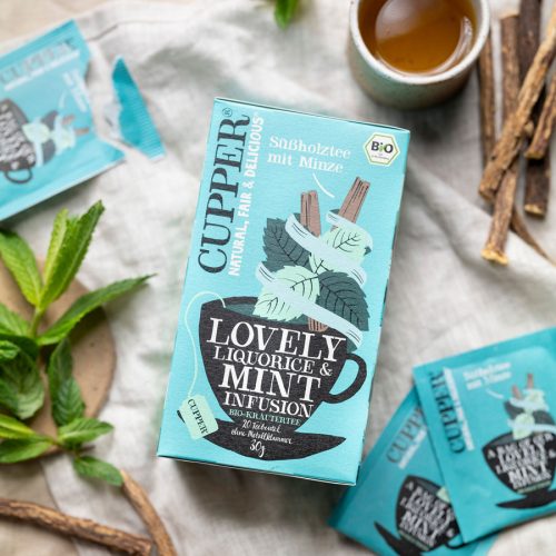 CUPPER Bio tea Lovely Mint Infusion 