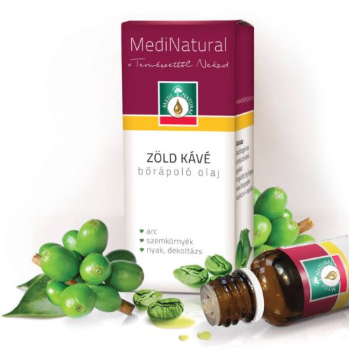 MediNatural Zöld kávé bőrápoló olaj (20ml)