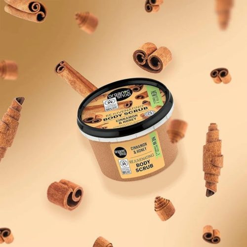 Organic Shop Megújító testradír fahéjjal és mézzel 