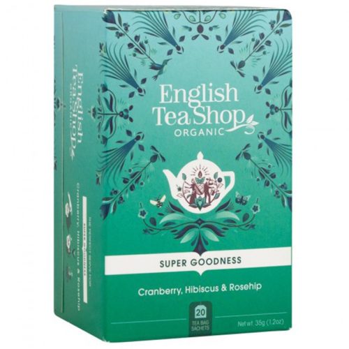 English Tea Shop Bio Tea - Áfonya és hibiszkusz csipkebogyóval
