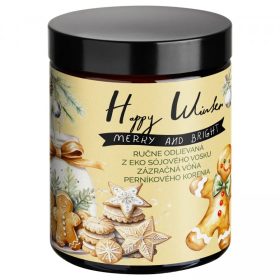 SOAPHORIA Organikus szójaviasz gyertya - Happy Winter