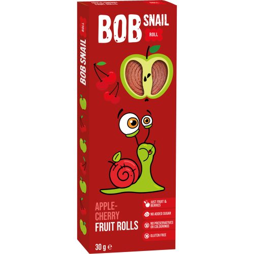  Bob Snail alma-meggy gyümölcstekercs 30g