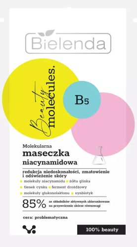 Bielenda Beauty Molecules Niacinamid pakolás problémás bőrre