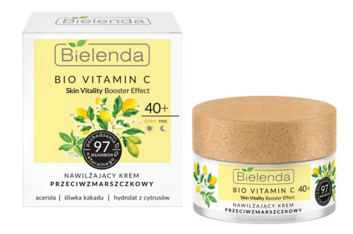 BIELENDA - BIO VITAMIN C: 40+ Ránctalanító és hidratáló hatású arckrém 50ml