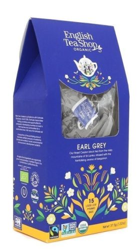 English Tea Shop Bio tea - Earl Grey 15 selyempiramis filter