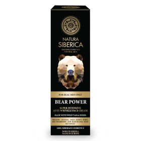   Natura Siberica Intenzív ránctalanító arckrém férfiaknak 