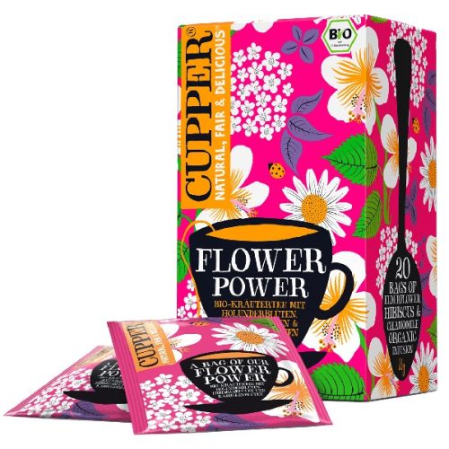 CUPPER Flower Power bio tea 20 filter