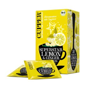 CUPPER Bio tea Superstar Lemon 