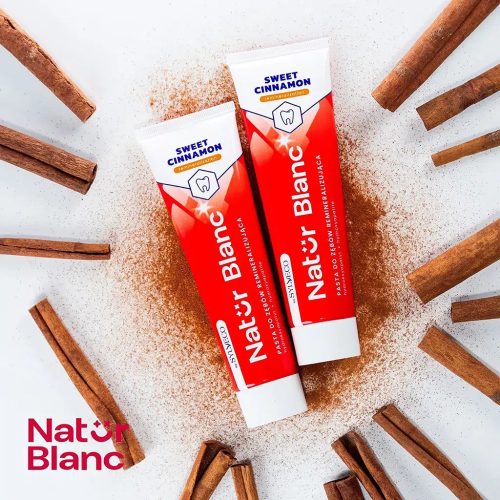 SYLVECO Natur Blanc remineralizáló fogkrém - Fahéj