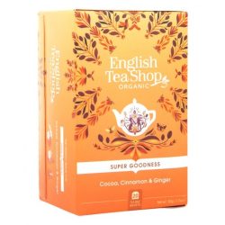   English Tea Shop Bio tea - Kakaós fahéjas gyömbér 20 filter