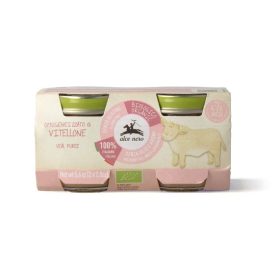 Alce Nero Bio borjúpástétom babáknak 2*80g