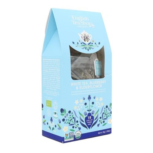 English Tea Shop Bio tea - Áfonya bodza 15 selyempiramis filter 