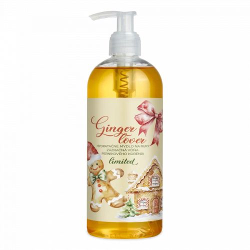 SOAPHORIA Ginger Lover - Bio hidratáló folyékony szappan csodálatos mézeskalács fűszer aromájával