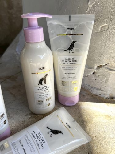 YOPE tusfürdő tej - Krémes borostyán 