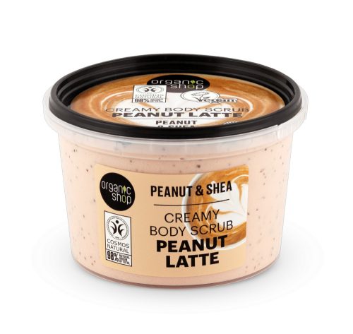 Organic Shop krémes testradír -  Peanut Latte