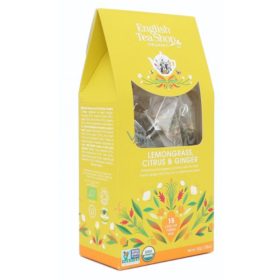   English Tea Shop Bio tea - Citromfű és gyömbér 15 selyempiramis filter 