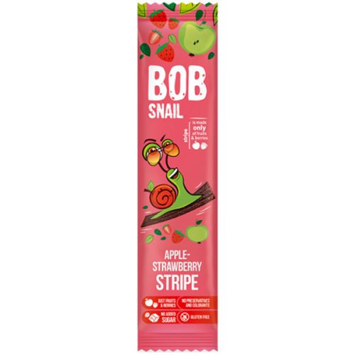 Bob Snail Gyümölcsszelet Alma-eper 14g