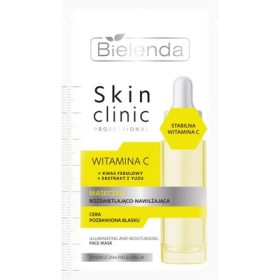   BIELENDA - SKIN CLINIC PROFESSIONAL Vitamin C - Bőrszínjavító és hidratáló hatású pakolás