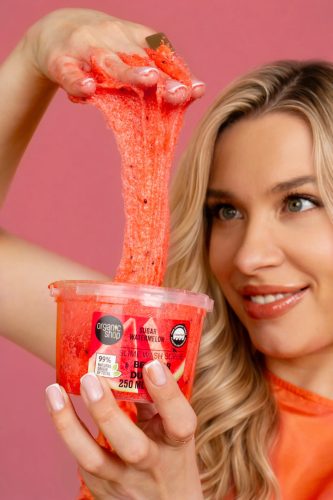 Organic Shop "Best for Dull Skin" Slime tusolóradír görögdinnyével