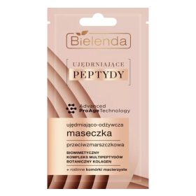  BIELENDA - FIRMING PEPTIDES Feszesítő, tápláló és ránctalanító hatású pakolás