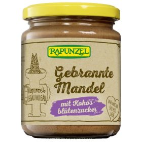   Rapunzel Pörkölt mandulakrém manduladarabokkal és kókuszvirágcukorral 250g