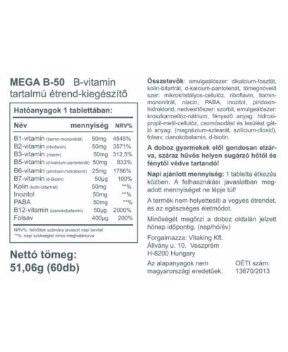 VitaKing B-50 komplex 60db
