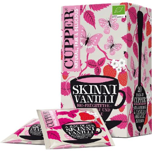 CUPPER Skinni Vanilli bio tea 20 filter