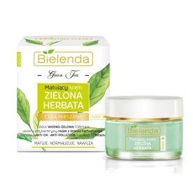 BIELENDA - GREEN TEA Mattító hatású nappali arckrém