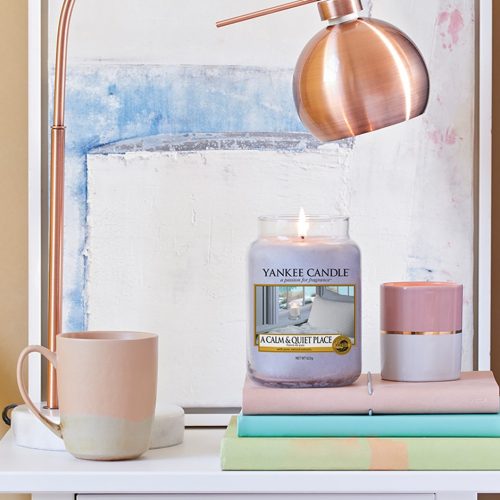Yankee Candle A Calm & Quiet Place Signature nagy üveggyertya