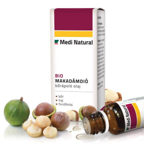 MediNatural Bio Makadámdió bőrápoló olaj (20ml)