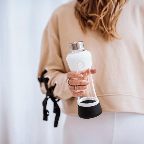 EQUA ACTIVE White üvegkulacs 550ml