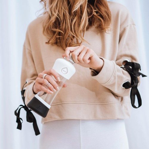 EQUA ACTIVE White üvegkulacs 550ml