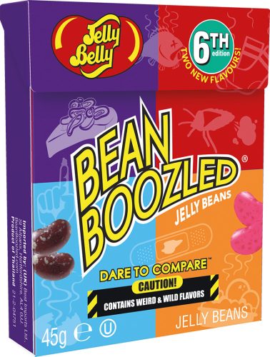 Jelly Belly Bean Boozled (Furcsa ízek) Új 6.generációs utántöltő 45g