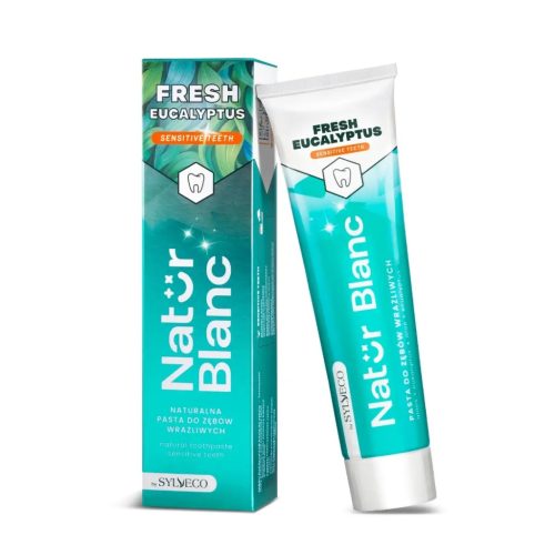 SYLVECO Natur Blanc fogkrém érzékeny fogakra - Eukaliptusz