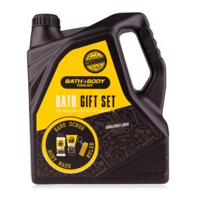   Accentra ajándékcsomag férfiaknak motorolaj dobozban - Bath and Body Toolkit