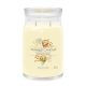 Yankee Candle Banofee Waffle Signature nagy üveggyertya