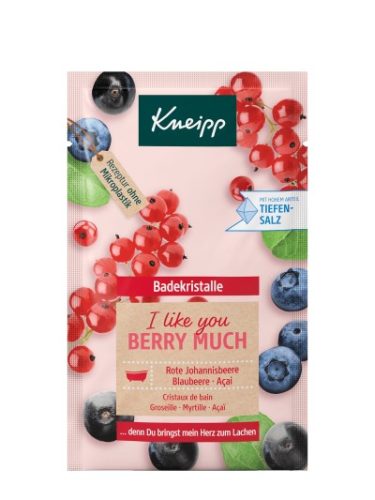 Kneipp I like you berry much Fürdősó 60g