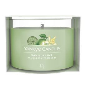 Yankee Candle Vanilla Lime üveges mintagyertya