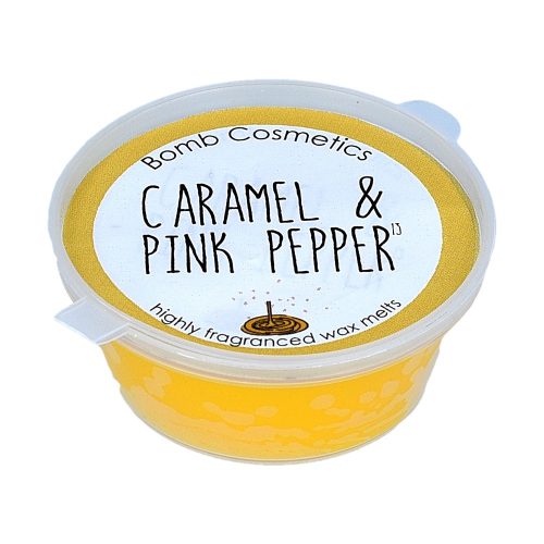 Bomb Cosmetics Karamell és pink bors Mini Melt 