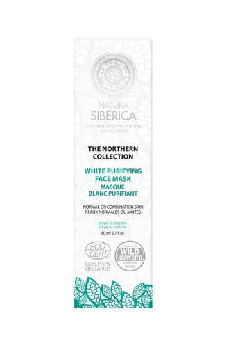 Natura Siberica Fehér tisztító arcmaszk - The Northern Collection 80ml