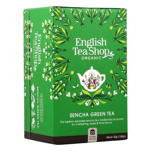 English Tea Shop Bio tea - Japán Zöld Sencha  20 filter