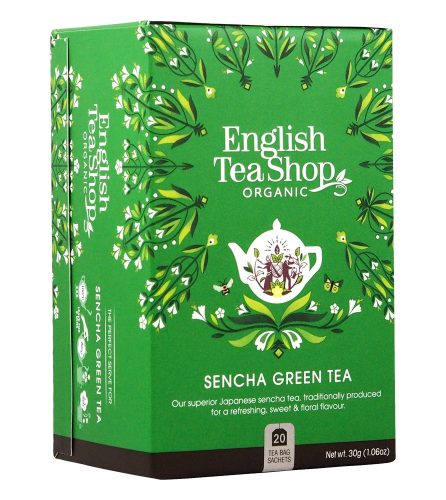English Tea Shop Bio tea - Japán Zöld Sencha  20 filter