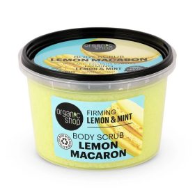 Organic Shop feszesítő testradír citrommal és mentával