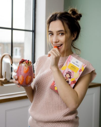 Viblance Málna & Chia Ropogós Müzli 300g