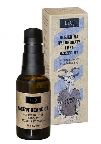 LaQ Face 'N Arc és Szakáll olaj - HOPPY GOAT